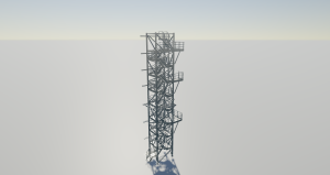 Строительство блока концентрации пропилена (лестниц)